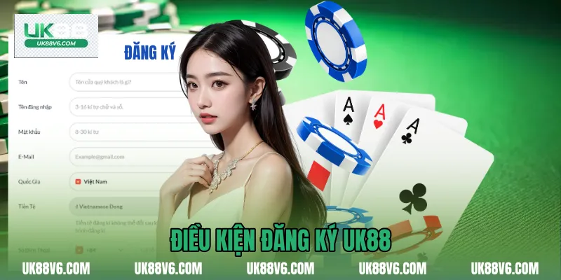 Điều kiện đăng ký UK88