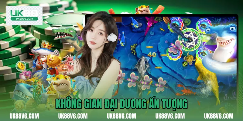 Không gian đại dương ấn tượng