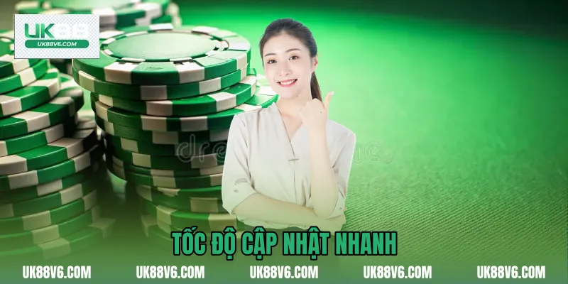 Tốc độ cập nhật nhanh