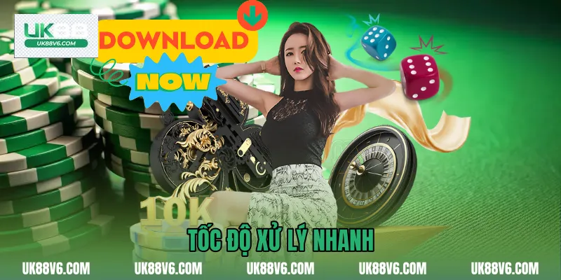 Tốc độ xử lý nhanh